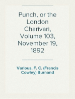 Punch, or the London Charivari, Volume 103, November 19, 1892
