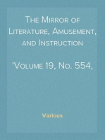 The Mirror of Literature, Amusement, and Instruction
Volume 19, No. 554, June 30, 1832