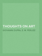 Thoughts on Art and Autobiographical Memoirs of Giovanni Duprè