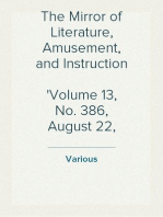 The Mirror of Literature, Amusement, and Instruction
Volume 13, No. 386, August 22, 1829