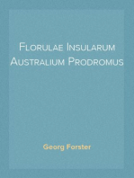 Florulae Insularum Australium Prodromus