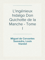L'ingénieux hidalgo Don Quichotte de la Manche - Tome I