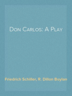 Don Carlos: A Play