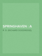 Springhaven : a Tale of the Great War
