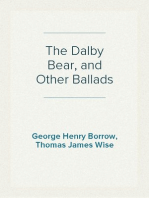 The Dalby Bear, and Other Ballads