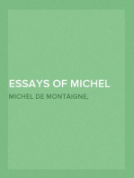 Essays of Michel de Montaigne — Volume 16