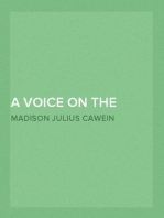 A Voice on the Wind
and Other Poems