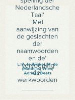 Woordenlijst voor de spelling der Nederlandsche Taal
Met aanwijzing van de geslachten der naamwoorden en de
vervoeging der werkwoorden