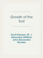 Growth of the Soil