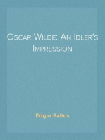 Oscar Wilde: An Idler's Impression