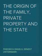 The Origin of the Family, Private Property and the State