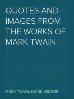 Quotes and Images From The Works of Mark Twain