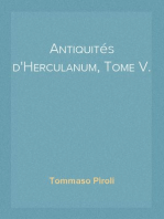 Antiquités d'Herculanum, Tome V.
Bronzes
