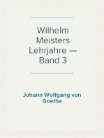 Wilhelm Meisters Lehrjahre — Band 3