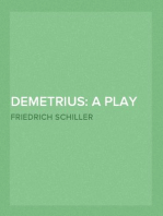 Demetrius: A Play
