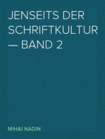 Jenseits der Schriftkultur — Band 2