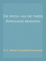 Die prosa van die twede Afrikaanse beweging