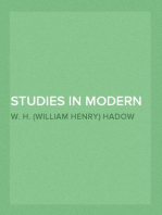 Studies in Modern Music, Second Series
Frederick Chopin, Antonin Dvořák, Johannes Brahms