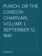 Punch, or the London Charivari, Volume 1, September 12, 1841