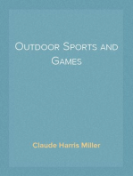 Outdoor Sports and Games