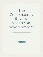 The Contemporary Review, Volume 36, November 1879