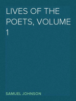 Lives of the Poets, Volume 1