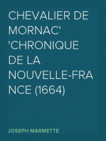 Chevalier de Mornac
Chronique de la Nouvelle-France (1664)