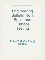 Engineering Bulletin No 1: Boiler and Furnace Testing