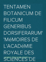 Tentamen Botanicum de Filicum Generibus Dorsiferarum
Mémoires de l'Académie Royale des Sciences de Turin vol. 5, 401-422