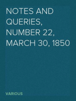 Notes and Queries, Number 22, March 30, 1850