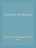 Thoughts on Religion