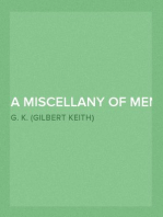 A Miscellany of Men