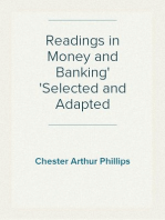 Readings in Money and Banking
Selected and Adapted
