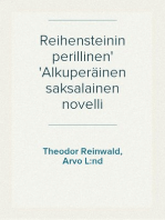 Reihensteinin perillinen
Alkuperäinen saksalainen novelli