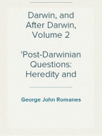 Darwin, and After Darwin, Volume 2
Post-Darwinian Questions: Heredity and Utility