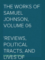 The Works of Samuel Johnson, Volume 06
Reviews, Political Tracts, and Lives of Eminent Persons