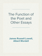 The Function of the Poet and Other Essays