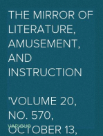 The Mirror of Literature, Amusement, and Instruction
Volume 20, No. 570, October 13, 1832