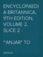 Encyclopaedia Britannica, 11th Edition, Volume 2, Slice 2
"Anjar" to "Apollo"