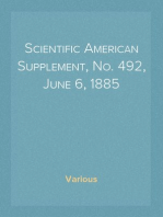 Scientific American Supplement, No. 492, June 6, 1885