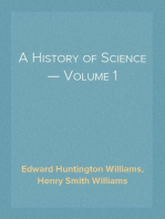 A History of Science — Volume 1