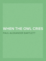 When the Owl Cries
