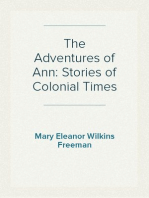 The Adventures of Ann: Stories of Colonial Times