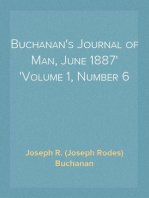 Buchanan's Journal of Man, June 1887
Volume 1, Number 6
