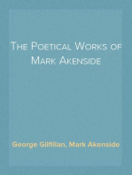 The Poetical Works of Mark Akenside