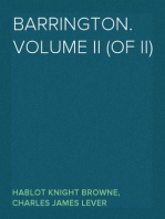 Barrington. Volume II (of II)