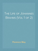 The Life of Johannes Brahms (Vol 1 of 2)