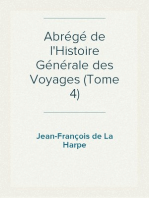 Abrégé de l'Histoire Générale des Voyages (Tome 4)