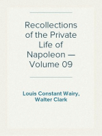 Recollections of the Private Life of Napoleon — Volume 09