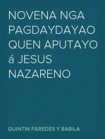 Novena nga Pagdaydayao Quen Aputayo á Jesus Nazareno